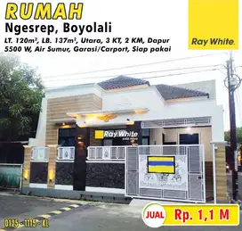 Dijual Rumah Baru Siap Huni di Ngesrep, Boyolali