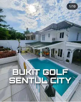Rumah Mewah Dengan kolam Renang di cluster BGH Sentul city