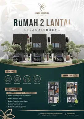 dijual rumah dilokasi strategis kota bogor