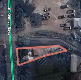 Tanah Komersial dibawah NJOP 378m² Jl Kedoya Raya Kebon Jeruk