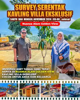 NUANSA ALAM GOLDEN VIEW Tanah Kavling di Tanjungsari Bogor Jawa Barat