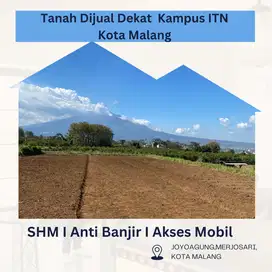 Tanah 3 Kavling Berjajar Dijual View Gunung Kota Malang