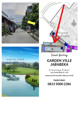 Tanah Kavling Murah Di Jababeka Garden Ville cikarang