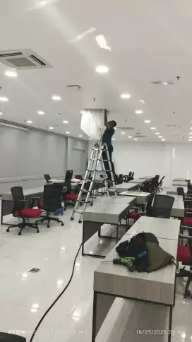 Terima service AC, mesin cuci, kulkas, pompa air, bongkar pasang dll