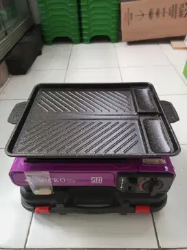 Panggangan Barbeque Persegi dengan lubang minyak