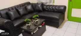 Sofa kulit later L