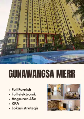 Gunawangsa MERR full furnish angsuran panjang