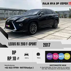 LEXUS RX200t F-SPORT 2017 Bensin