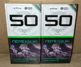 Murah New infinix Note 50x 5G  8/256 resmi, bs kredit/TT