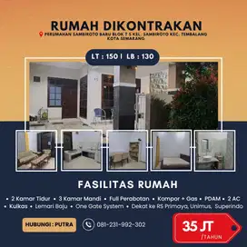 Dikontrakan Rumah Pribadi Full Prabotan
