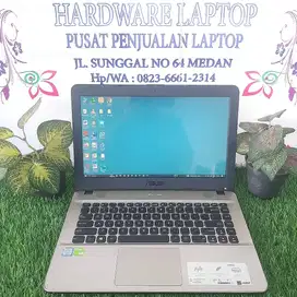 LAPTOP ASUS X441U CORE I3-7020U RAM 4GB SDD 256GB VGA NVDIA MX110 2GB