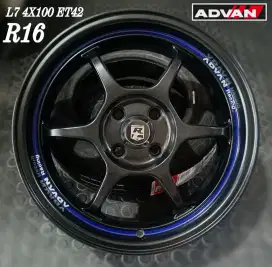 For sale velg mobil r16 rg1 4x100 jqzz brio yaris calya vios dll
