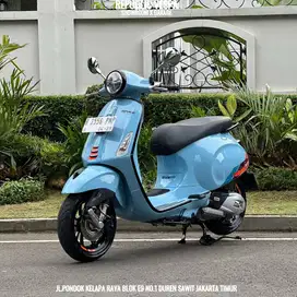 Primavera S 150 IGET ABS LED Tahun 2024 Warna Blue Capri