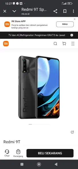 Jual redmi9t barang mulus no minus