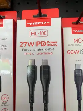 Kabel data mofit c to Lightning 27W