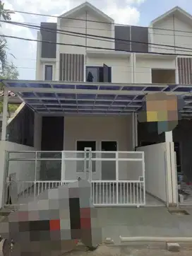 JUAL RUMAH BANGUNAN BARU MODEL SCANDINAVIAN DI PESONA ANGGREK BEKASI