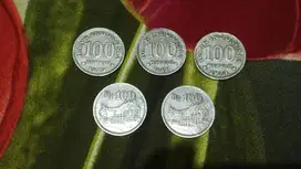 Koin 100 Tebal Rumah Gadang 1973