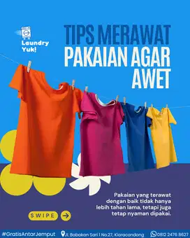 Lowongan kerja staff Laundry