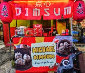 Gerobak besi bekas dimsum