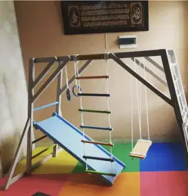 Brakiasi, mainan perosotan, ayunan, climbing anak.
