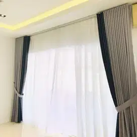Penjual Tirai Gorden Jendela Gordyn Mewah Hordeng Terbaru Murah