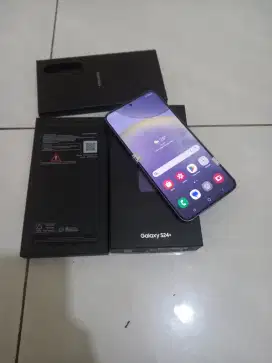 samsung S24+ 12/256 Sein fullset like new josss nominusss