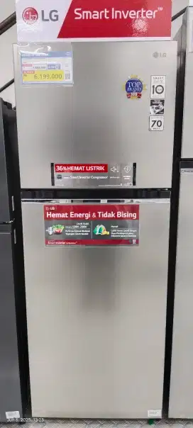 Kulkas LG 340L Cicilan tanpa DP indodana paylater