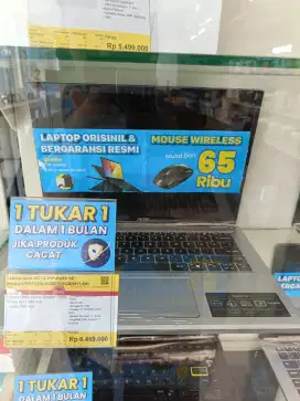 Kredit Kredivo Laptop Acer AG14 21P R499 Amd Ryzen 3