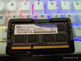 RAM DDR3L 1600MHz 4GB Merk Team