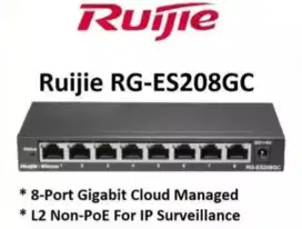 Ruijie RG-ES208GC 8 Port