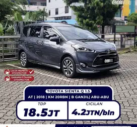 [ KM 20RB BERGARANSI 5TH ] FREE ANGSR SIENTA Q MATIC 2018 (HOBIMOBIL)