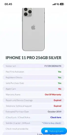 IPHONE 11 PRO 256