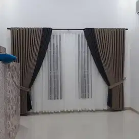 Pemesanan Tirai Gorden Jendela Gordyn Mewah Hordeng Terbaru Murah