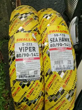 Ban tubless ukuran 80/90 ring 14