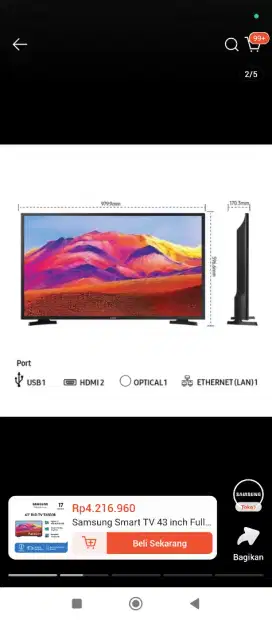 Samsung Led full HD