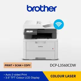 Dijual Printer Brother DCP-L3650CDW Laserjet Warna - Pemakaian 1 Bulan