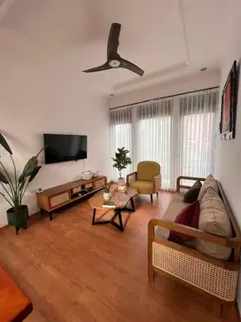DISEWAKAN RUMAH FULL FURNISHED KONSEP JEPANG Di Cigadung