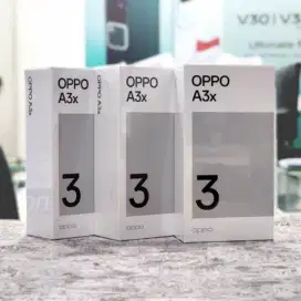 Cashback Oppo A3X 4+4/64 Handphone baru Segel Resmi