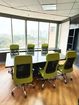 Kantor Siap Pakai Furnished Lokasi Premium di Menara Sudirman Jakarta