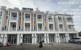 dijual ruko di jalan cilangkap the pavilion, cipayung, jakarta timur