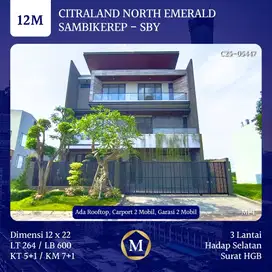 Rumah Citraland North Emerald Mansion dkt UNESA Pakuwon Mall PTC