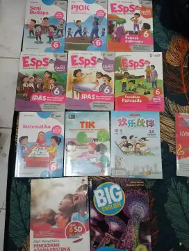 Buku penerbit erlangga untuk kelas 6sd