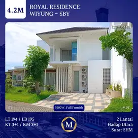 Rumah Royal Residence Greenwich Wiyung Furnished dkt Pakuwon PTC UNESA