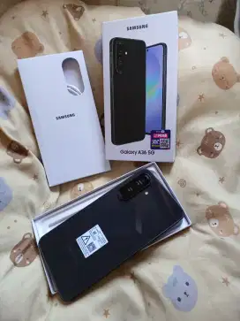 Samsung a36 5G 8/256 gb fullset like new. Tt atau jual.