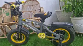 Dijual Sepeda Anak Pacific tipe Batman untuk 3 sd 5 tahun
