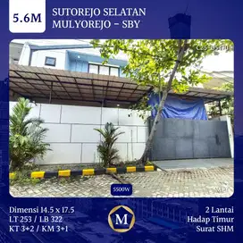 Rumah Sutorejo Selatan Mulyosari dkt Pakuwon City UNAIR Galaxy Mall
