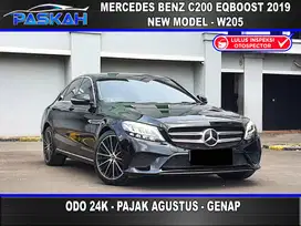 Odo=24k Bunga=5.5% Genap Mercedes Benz C200 EQ BOOST 2019 C 200 2019