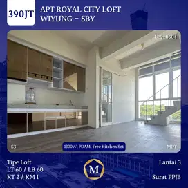 Apartemen Royal City Loft Royal Residence Wiyung dkt UNESA Citraland