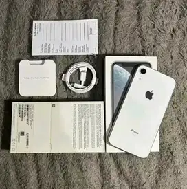 Iphone xr 64gb inter putih muluss