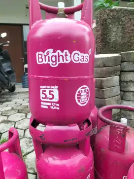 Tabung Gas 5,5 Kg Beserta Isinya Fulll